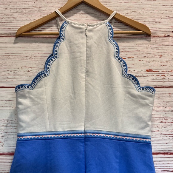 Lilly Pulitzer Adalie Stretch Shift Dress in Bennet Blue Sz 10 - Picture 13 of 16